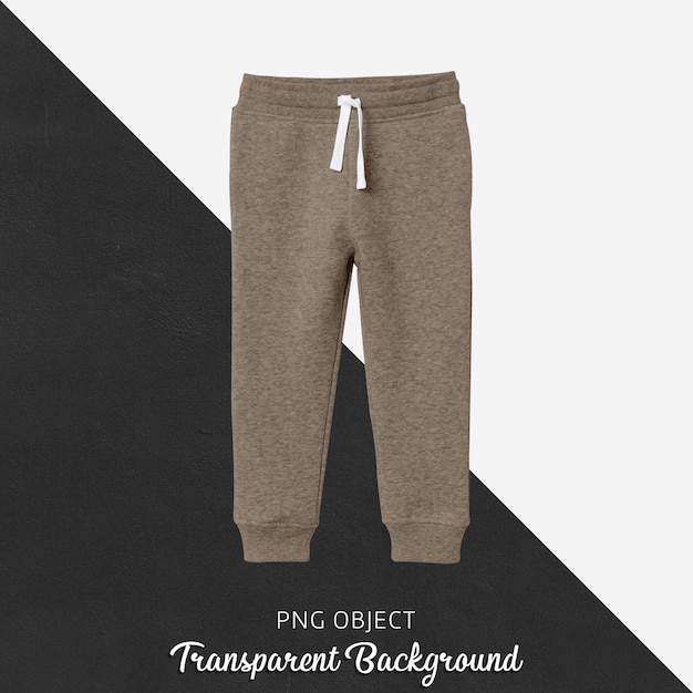 Premium PSD | Front view of children sweatpants mockup