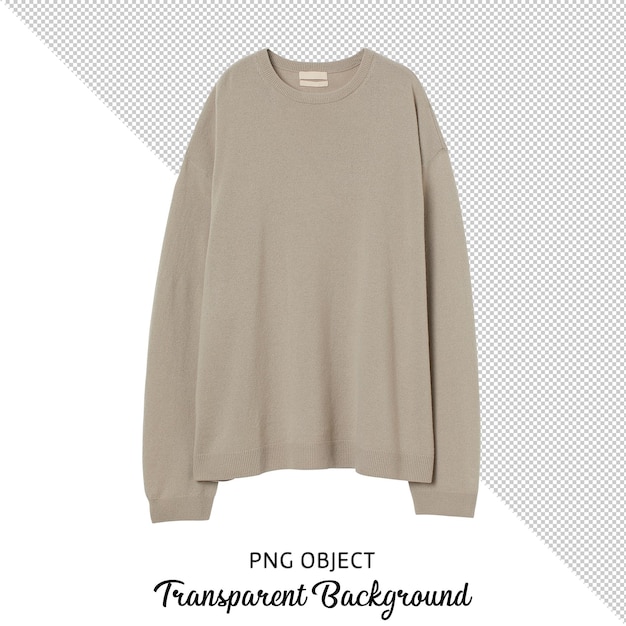 Premium PSD | Front view of light brown woman casual sweater isolated ...