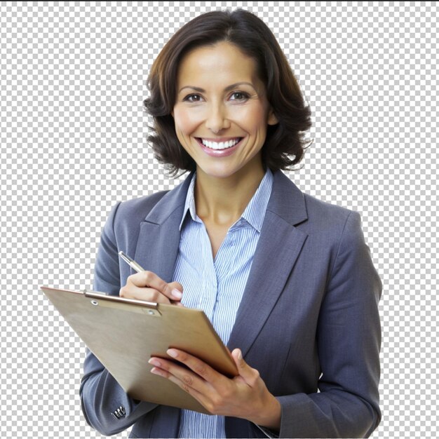 PSD front view of woman with copy space