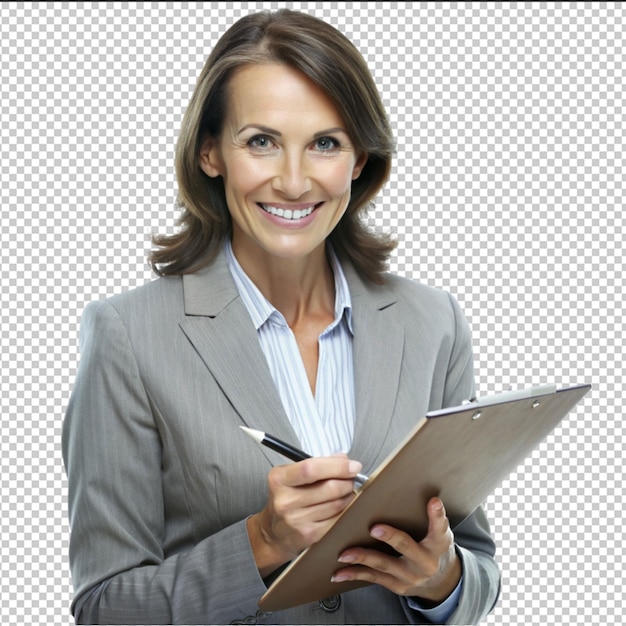 PSD front view of woman with copy space