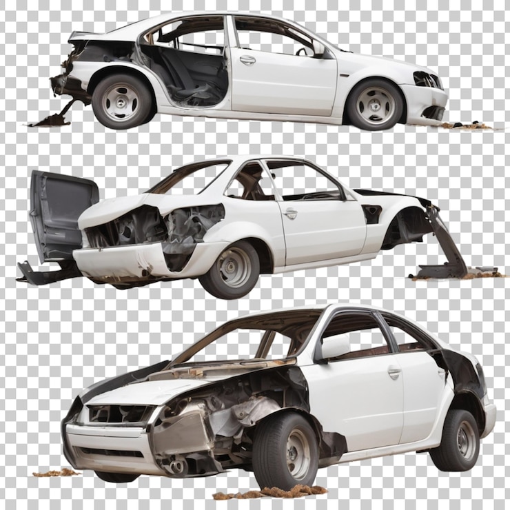 PSD the front of a white car with the word  car  on it