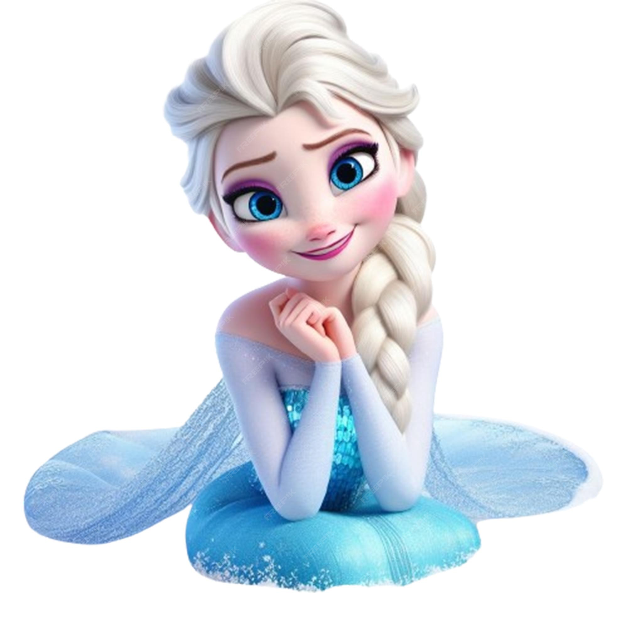 Premium PSD Frozen cartoon character psd