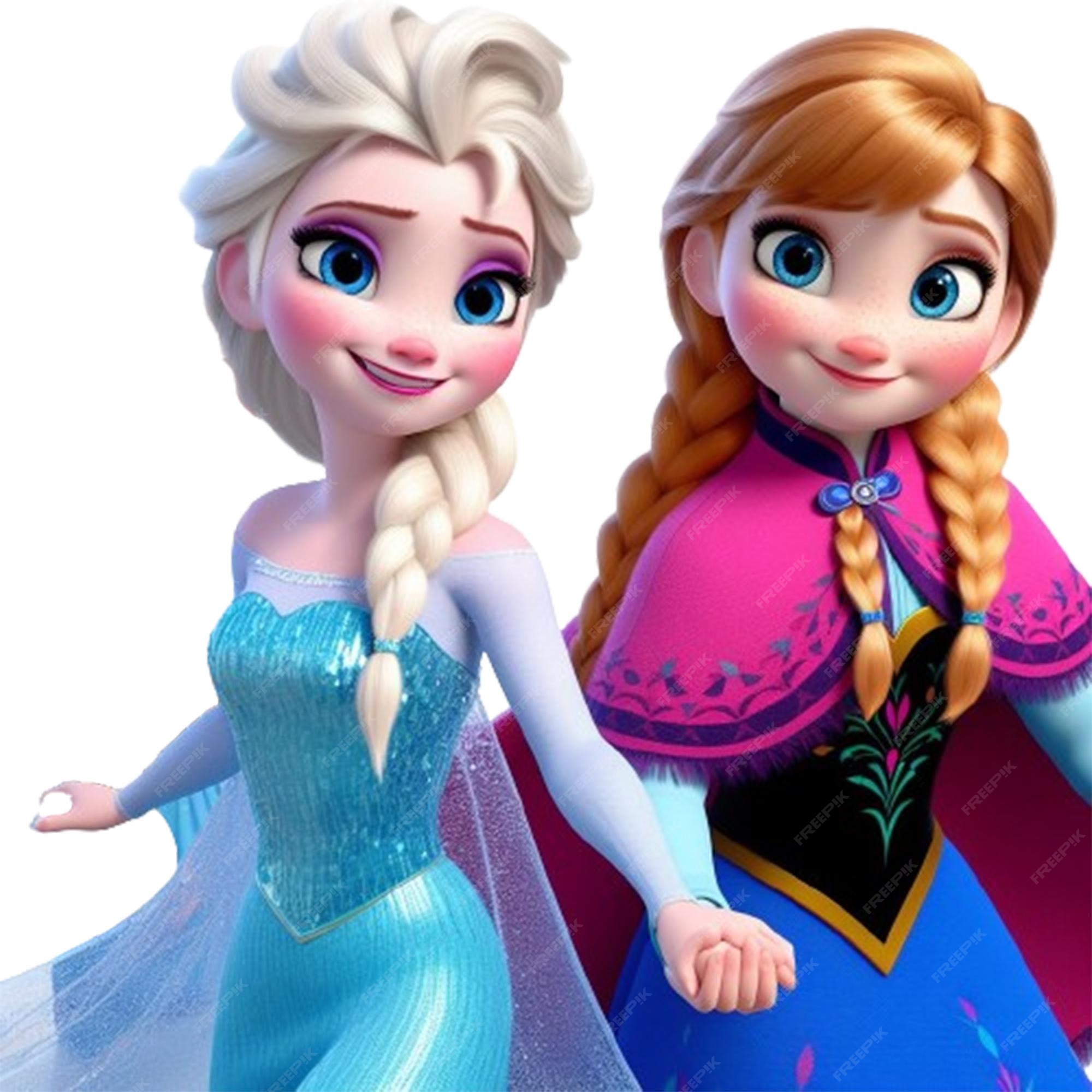 Premium PSD Frozen cartoon character psd