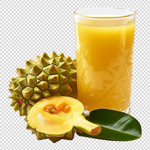 PSD fruit juice isolated on transparent background