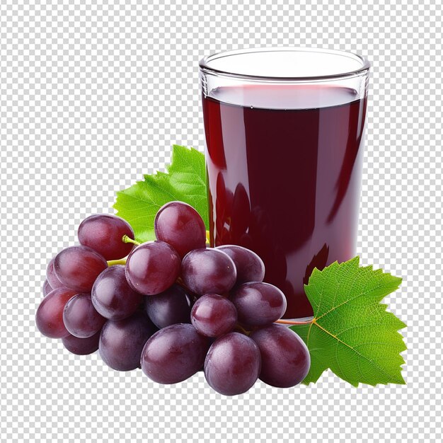 PSD fruit juice isolated on transparent background