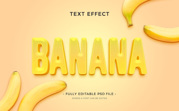 Fruit text effect