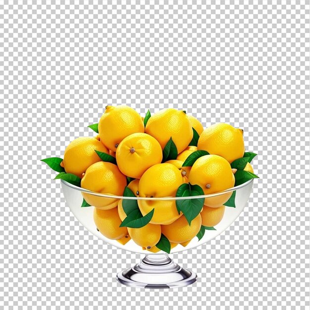 PSD fruit on transparent background