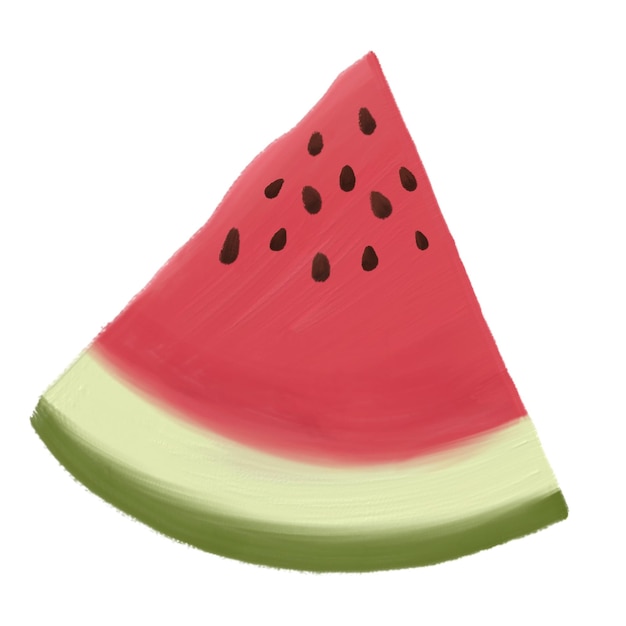 PSD fruit van watermeloen