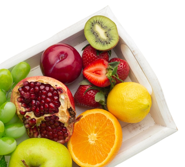 PSD fruits composition isolated