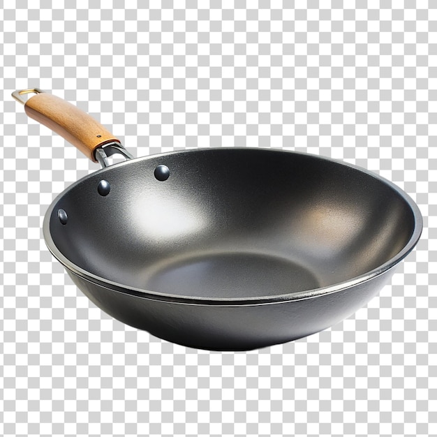 PSD frying pan isolated on transparent background