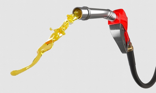 Fuel efficiency concept with gas pump