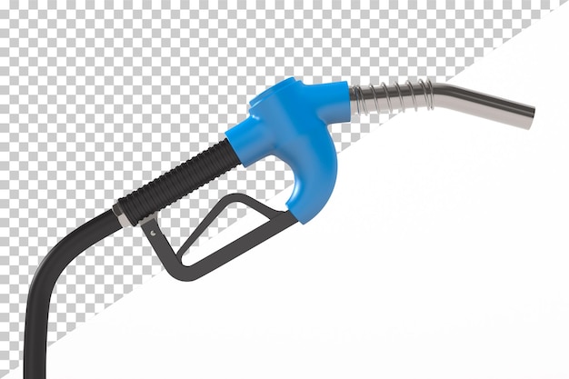 fuel nozzle on white background isolated 3d illustration