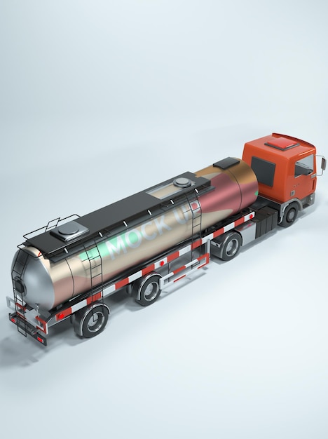 PSD fuel vehicle tank mockup design