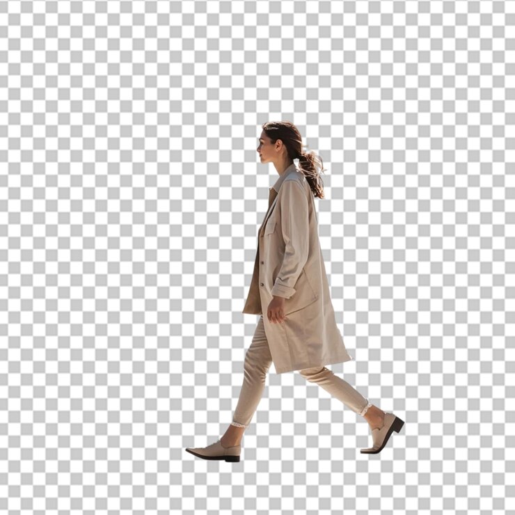 PSD 完全に成長した幸せな若い女性