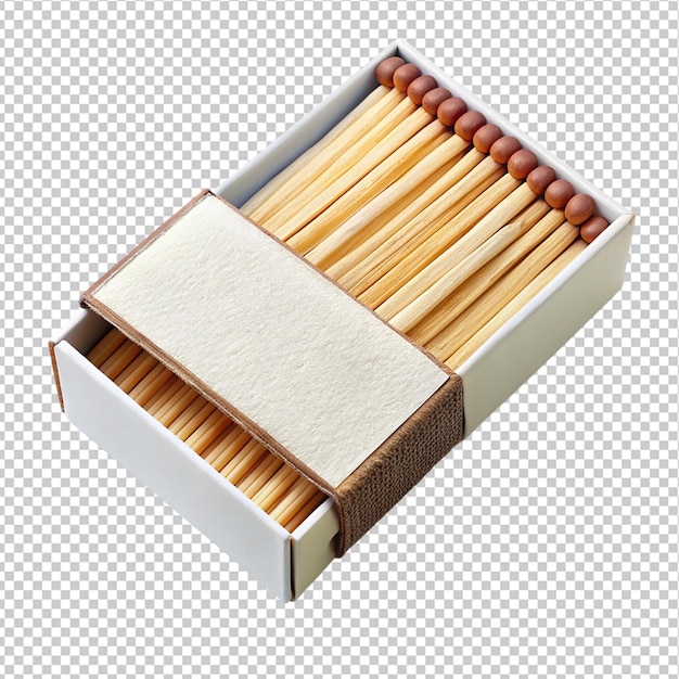 PSD full matchbook on transparent background