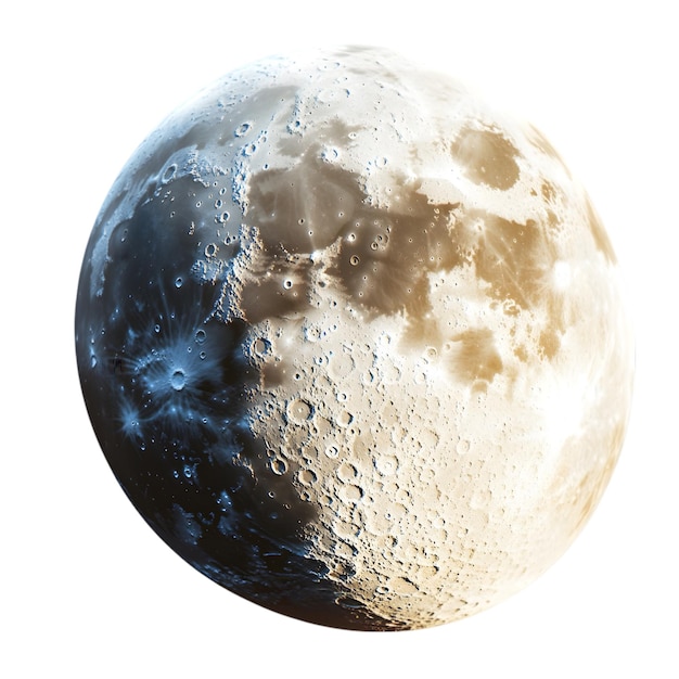 full moon with detailed surface craters space and astronomy concept