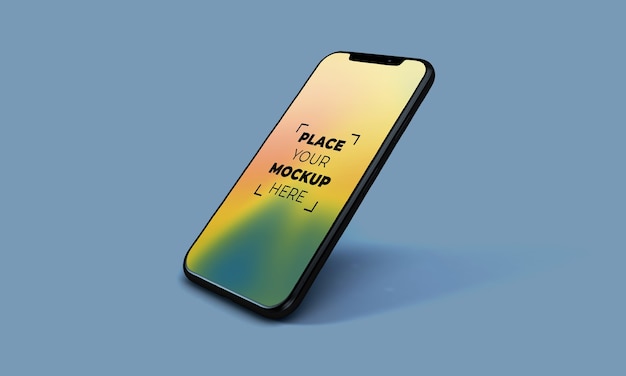 Mockup di smartphone a schermo intero