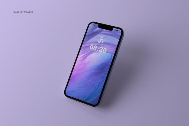 Full screen smartphone mockup