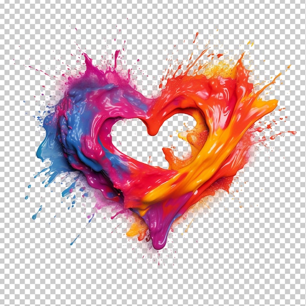 PSD fun heart png