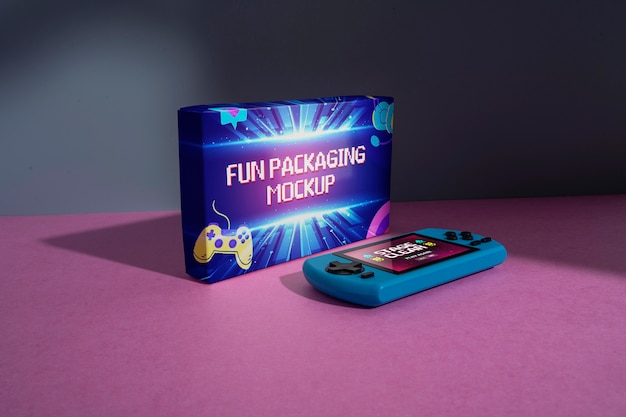 Fun packaging mockup design