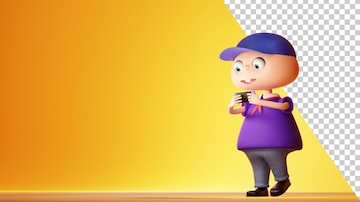 Premium PSD | Funny cartoon boy playing a video game 3d render cartoon character playing on a video game console Premium PSD | Funny cartoon boy playing a video game 3d render cartoon character playing on a video game console