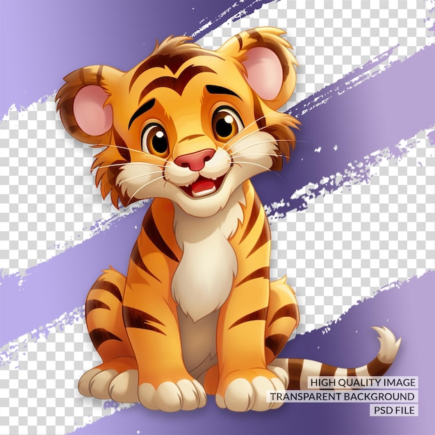 Funny lion 3d png clipart transparent isolated background