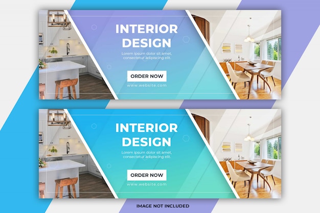 PSD furniture facebook cover templates