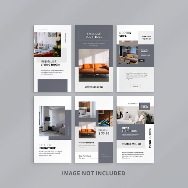 Furniture promotion Instagram Design Template