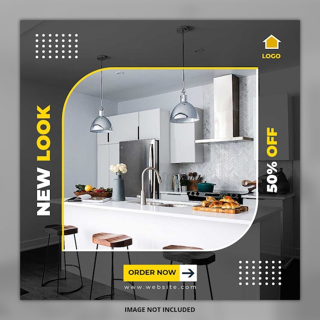 Furniture social media post banner