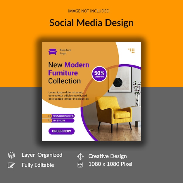 Furniture Social Media Templates