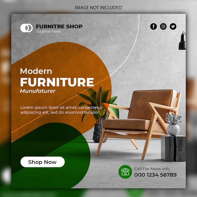 PSD furniture template