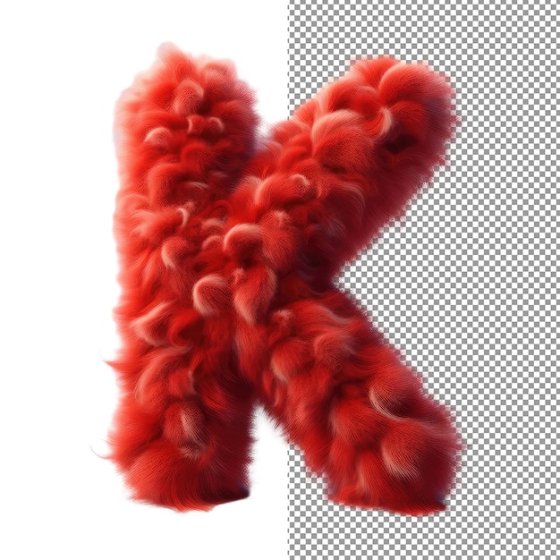 Furry Font Extravaganza 3d Letter Z Luksusowymi Teksturami Futer Na Png