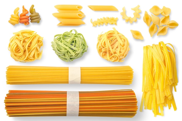 PSD fusilli pasta macaroni elementi alimentari