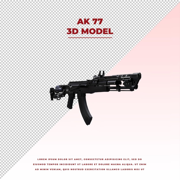 PSD 퓨처 테크 ak 77 무기