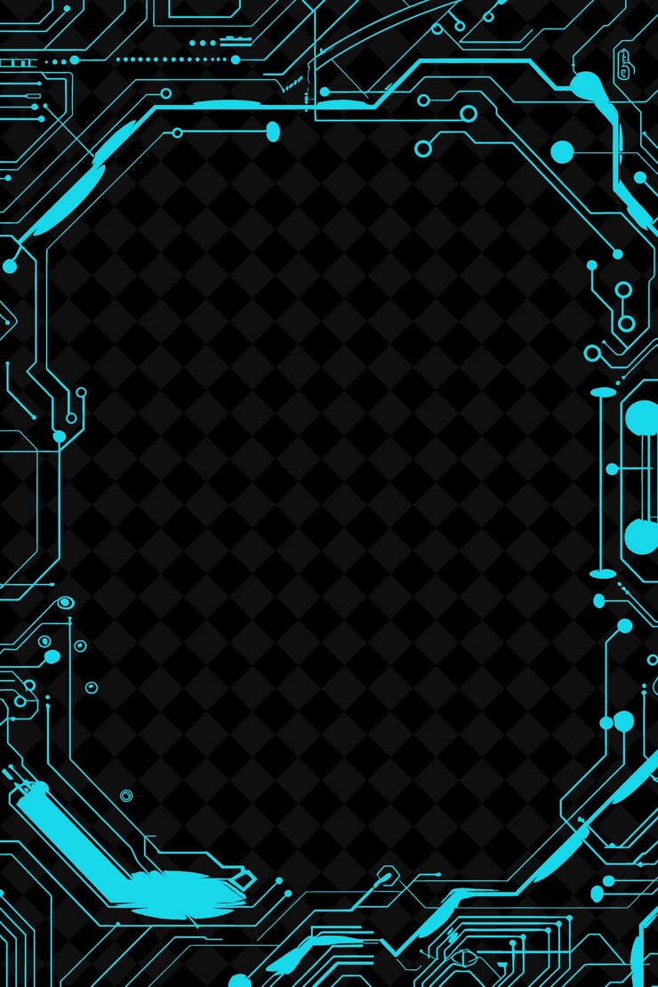 PSD футуристическая неоновая световая рама с проволочной струной и цепью boa png creative background design