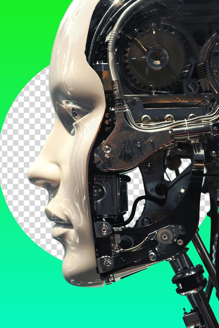 PSD futuristic no people robot