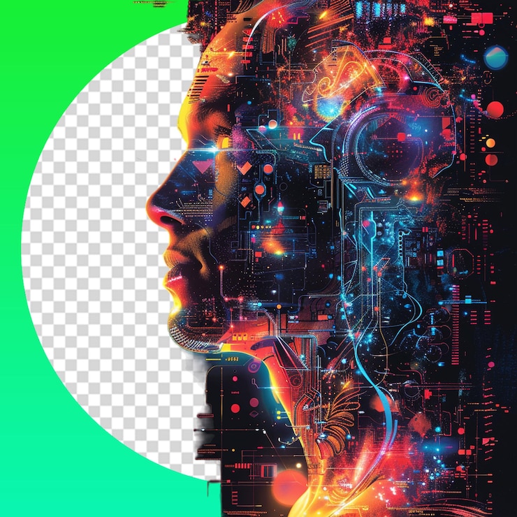 PSD futuristic no people robot