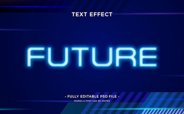 Futuristisch tekstlettertype