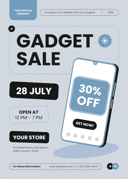 Gadget Sale Flyer