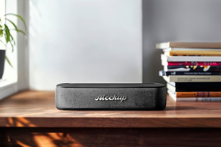 PSD galactic cobalt shimmer speaker mockup
