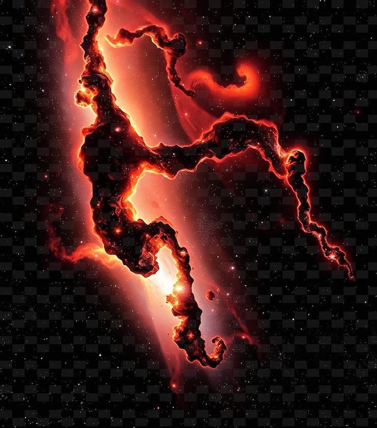PSD galactic wall towering with grand crimson and bronze undulating with gravitatio png neon backgroundn