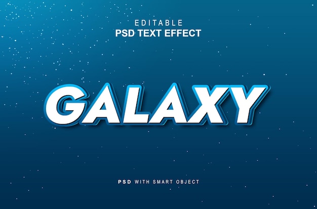 Galaxy-teksteffect