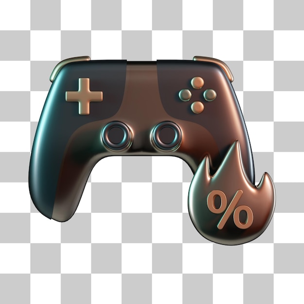 PSD game console hot sale 3d icon