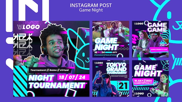 Game night entertainment instagram berichten