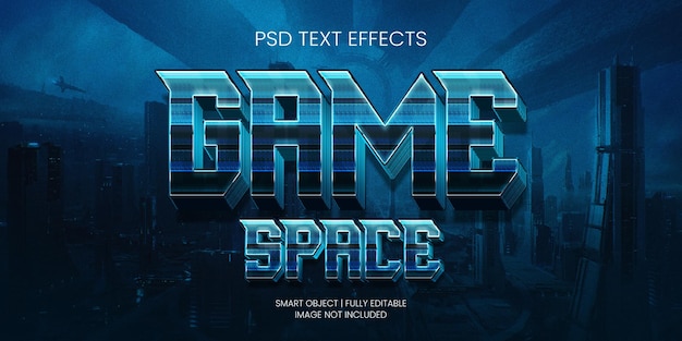 GAME SPACE TEXT EFFECT