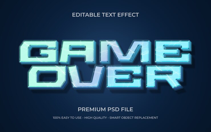 Game Text Effect Template