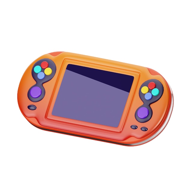 Gamepad 3D icon for gaming and esports