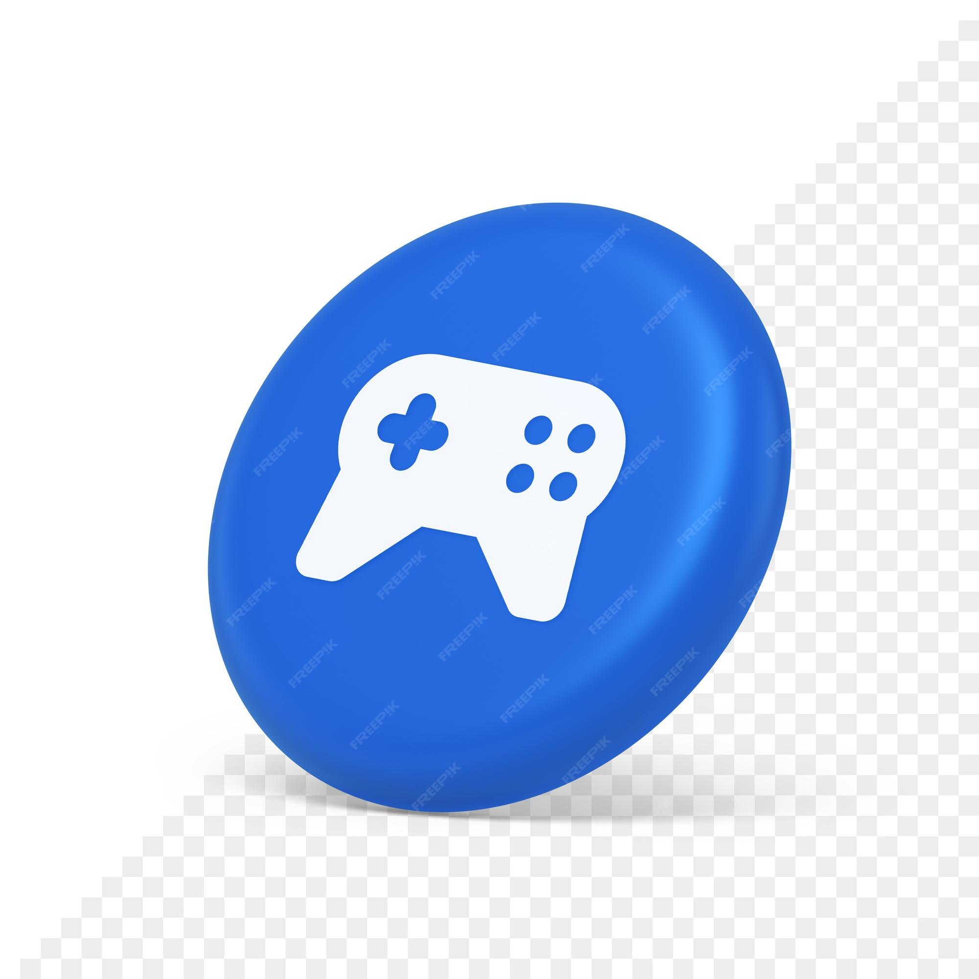 VIDEO GAMES Web Button (play online gamepad joypad control pad) Stock  Illustration