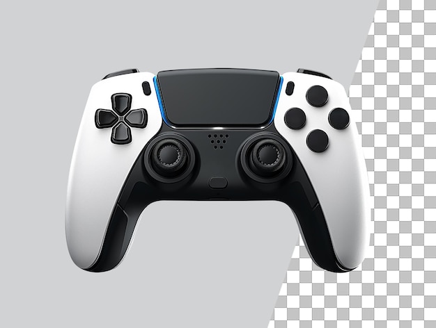 PSD gamepad game controller gamer equipment with transparent background