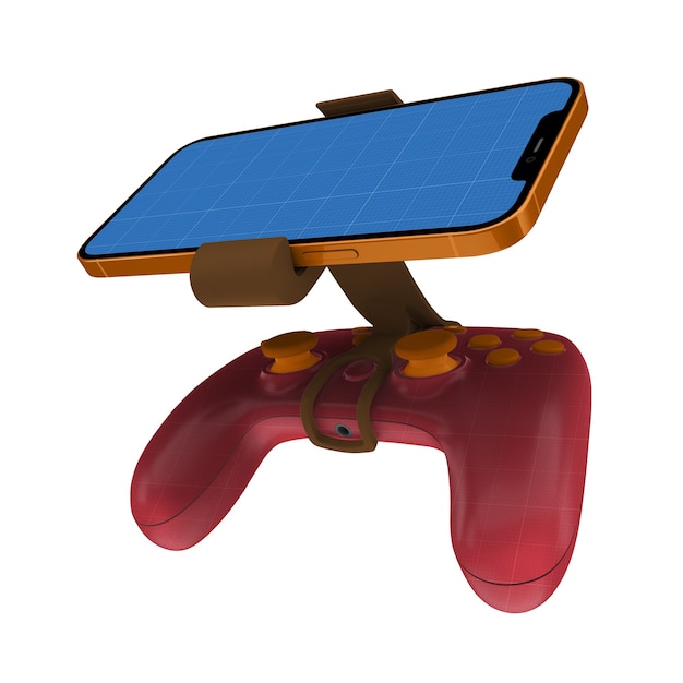 Telefono gamepad mock up